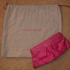 Lauren Merkin Rare Pink Clutch